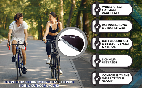 Best gel seat top for peloton bike